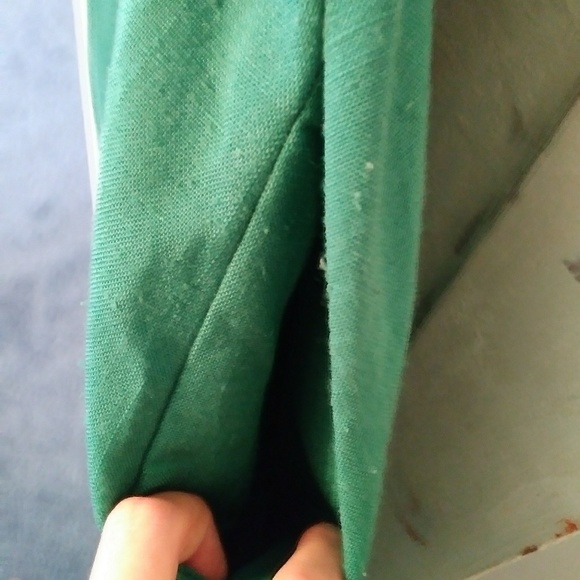 Vintage Kelly Green Dress - Picture 5 of 5